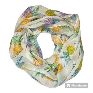 Pineapple Infinity Scarf
